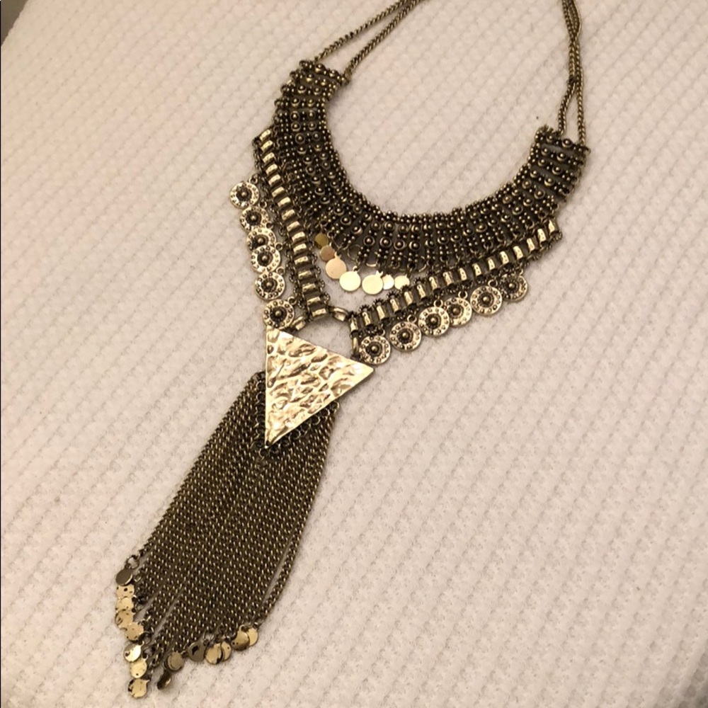 Gold Statement Necklace